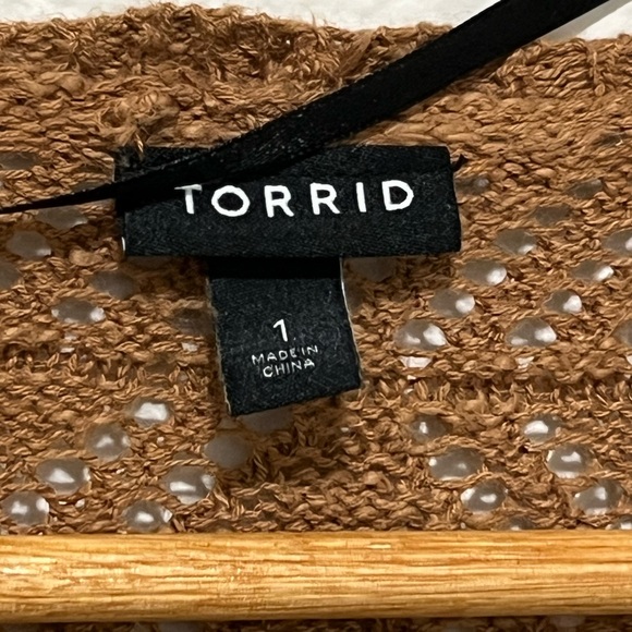 TORRID Crochet-Like Cardigan - Picture 5 of 6